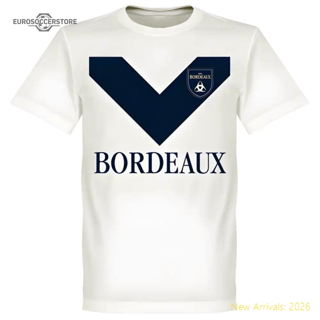 Bordeaux Team T-Shirt - White-Vantage Point Soccer
